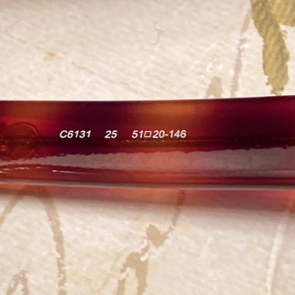 Cole Haan Tortoise shell Wayfarer Sunglasses - Picture 6 of 12